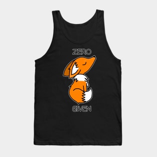 Zero Fox Given (Light) Tank Top